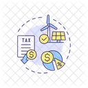 Solar Tax Credit Residential Clean Energy Icon