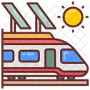 Solar train  Icon