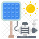Solar Water Pump Solar Pump Water Pump Icon