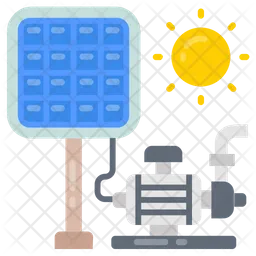 Solar water pump  Icon