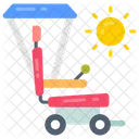 Solar wheelchair  Icon