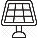 Energie Panel Solar Symbol