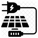 Solarenergie Solarpanel Solarstrom Symbol