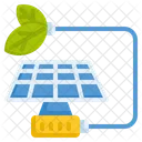 Solarenergie Solarpanel Solarstrom Symbol