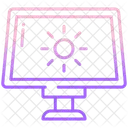 Solarenergie Solarplatte Solarstrom Symbol