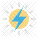 Solar Energie Strom Symbol