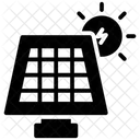 Solarenergie Panel Solarenergie Solarstrom Symbol