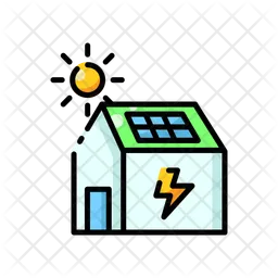 Solarhaus  Symbol