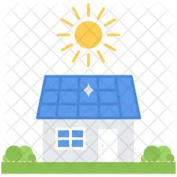 Solarhaus  Symbol