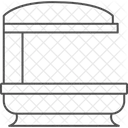 Solarium Thinline Icon Icône