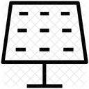 Solar Panel Strom Symbol