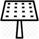 Solar Panel Strom Symbol