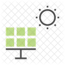 Solar Zelle Panel Symbol