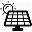 Solarbatterie Solarpanel Solarzelle Symbol