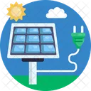 Solarenergie Solarpanel Solar Symbol