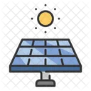 Solarzellenenergie Solarzelle Solarpanel Symbol