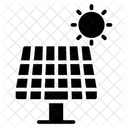 Solarpanel Solarenergie Solarstrom Symbol