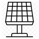 Solarenergie Panel Solarenergie Solarstrom Symbol