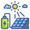 Solarpanele Okologie Umwelt Icon