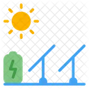 Solarenergie Solar Strom Symbol