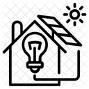 Solarenergie Solarstrom Solarpanel Symbol