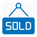 Sold Sign Post Icon
