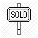 Sold House Property Icon