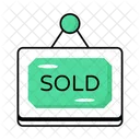 Sold House Property Icon