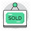 Sold House Property Icon