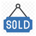 Sold Board Auction Icon