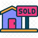 Sold Sale House Icon