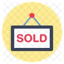 Roadboard Signboard Sold Board Icon