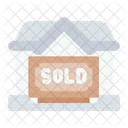 Sold Home Sold House Real Estate Icon