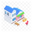 Sold Home Building Real Estate Icon