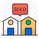 Sold Home Sold House Homestead Icon