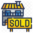 Sold House Sold Home Architecture Icon
