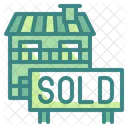 Sold House Sold Home Architecture Icon