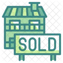 Sold House Sold Home Architecture Icon