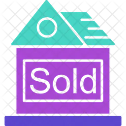 Sold House  Icon