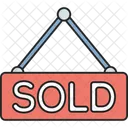 Sold House Property Icon