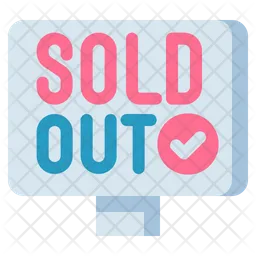 Sold Out  Icon