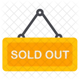 Sold Out  Icon