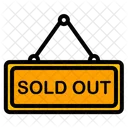 Sold Out Sold Stock Icon
