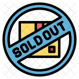 Sold Out  Icon