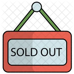 Sold Out  Icon