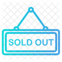 Sold Out Sold Stock Icon
