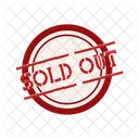 Sold out stamp  Icon
