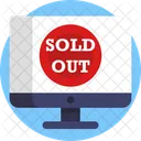 Cyber Monday Sold Out Tag Icon
