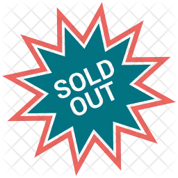 Sold out tag  Icon