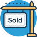 Sold Sign Property Icon